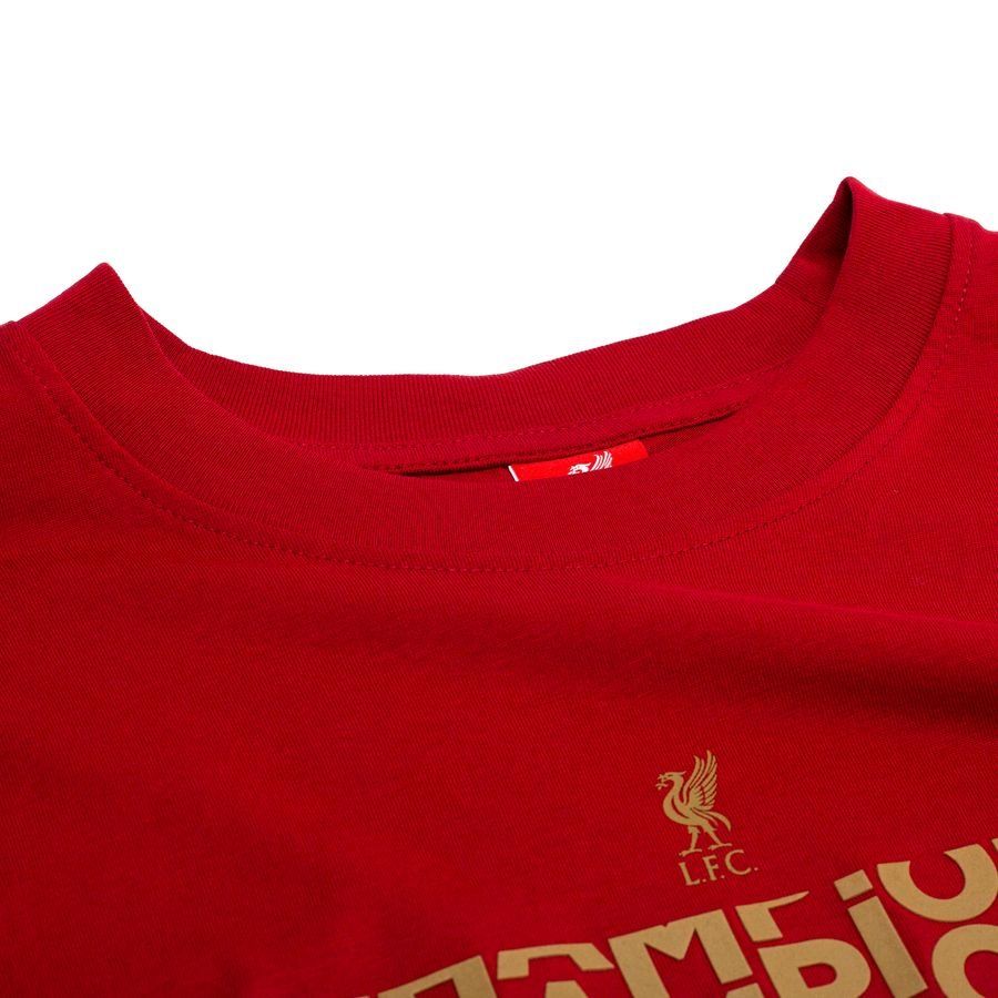 Liverpool T-Shirt Champions - Red/Gold - Men's-SoccerKits Hub | Buy Soccer Jerseys Online